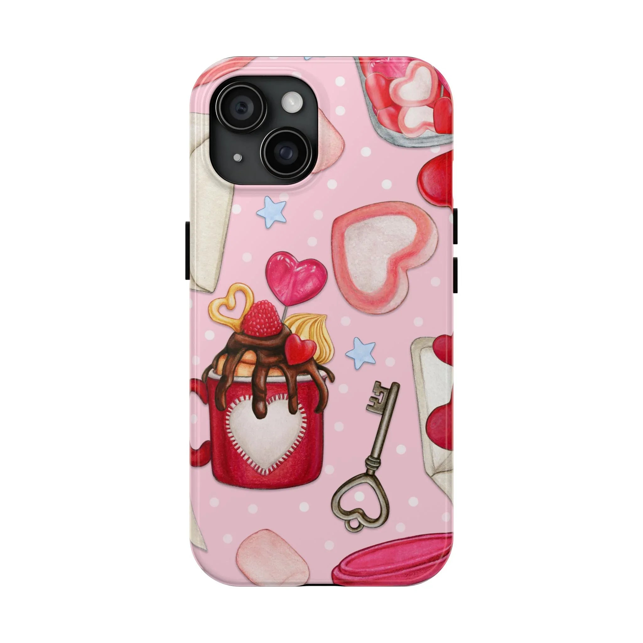 Goodies for My Sweetheart Phone Case (Apple & Android) - Pink Sweetheart