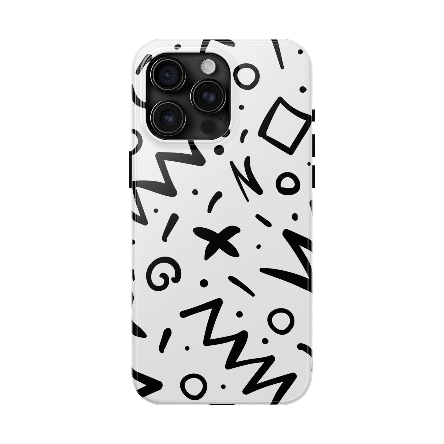 Abstract Memphis Pattern Phone Case