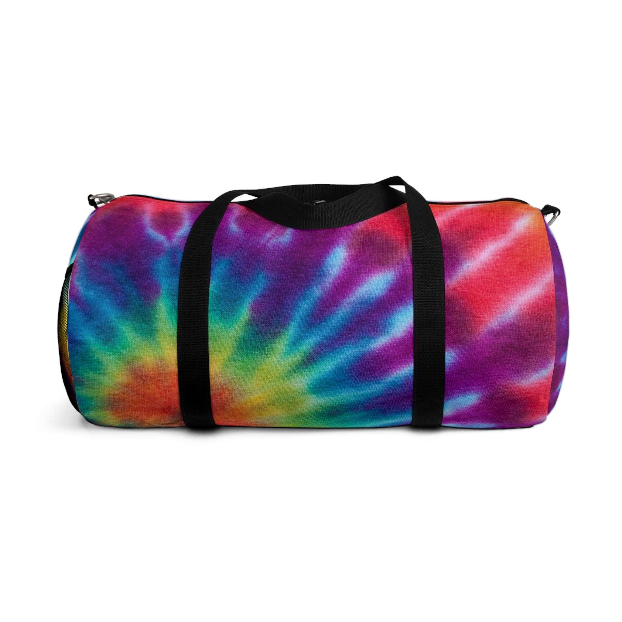Colorful Tie-Dye Duffel Bag