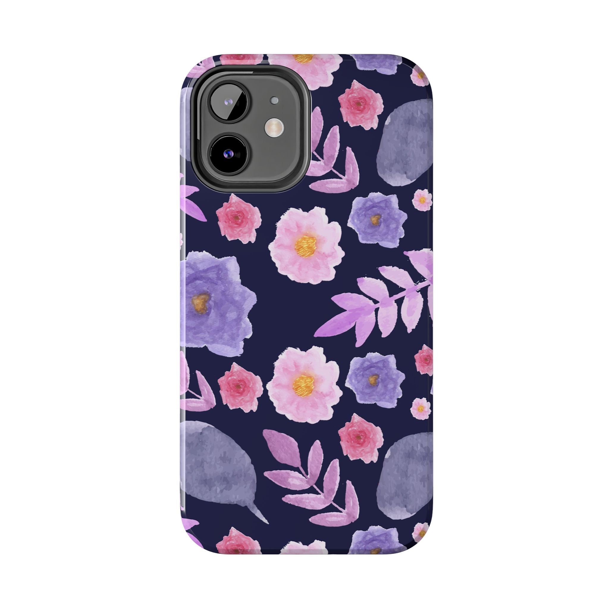 Purple Florals Phone Case (Apple & Android)