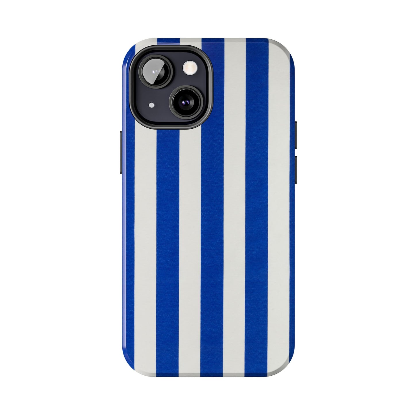 Blue & White Stripes Phone Case