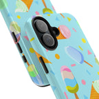 Ice Cream Festival Phone Case (Apple & Android) - Pink Sweetheart