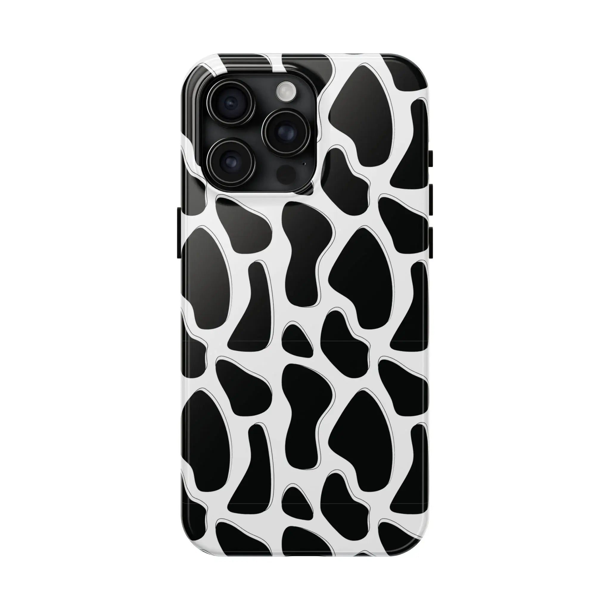 Spotted Animal Print Phone Case (Apple & Android) - Pink Sweetheart