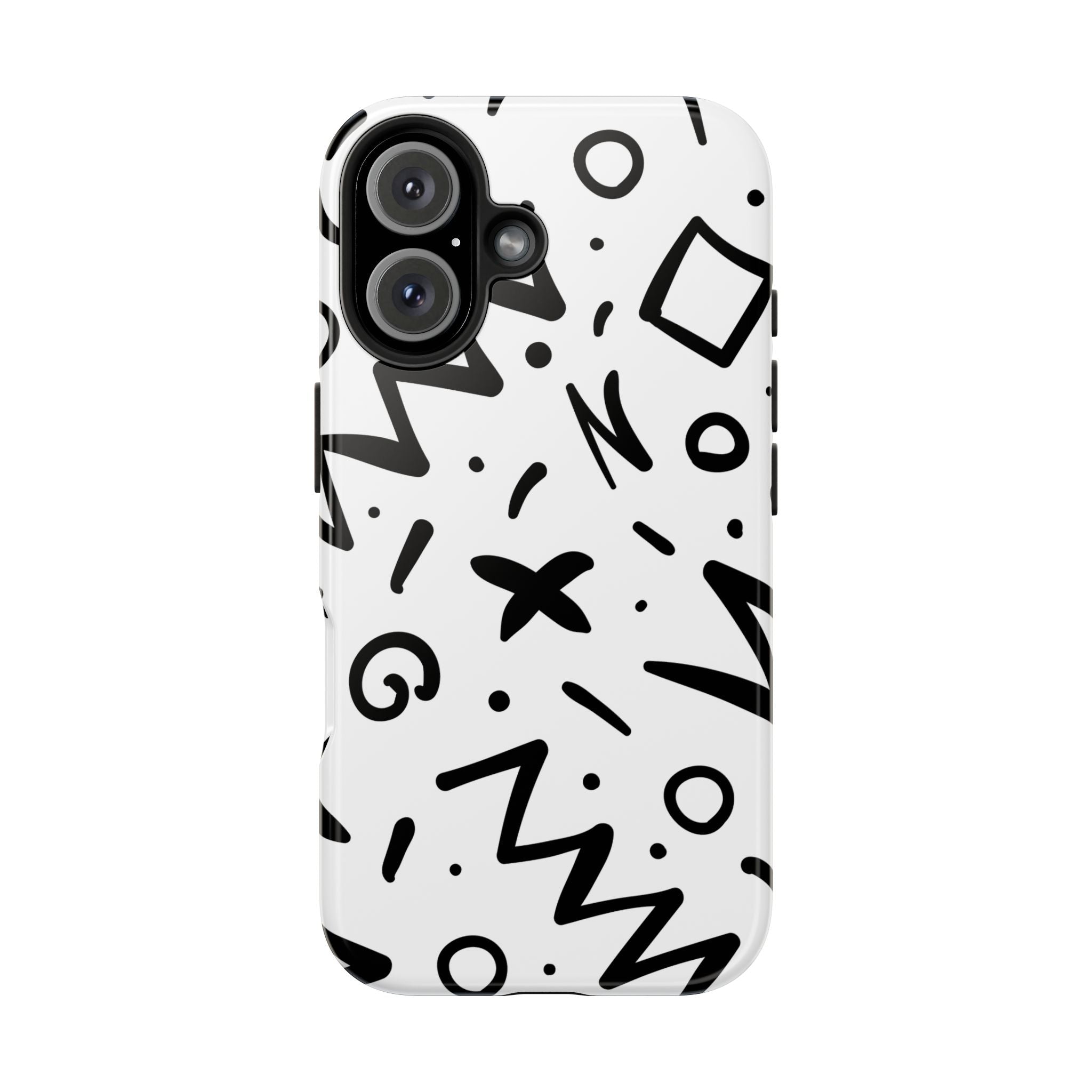 Abstract Memphis Pattern Phone Case (Apple & Android)