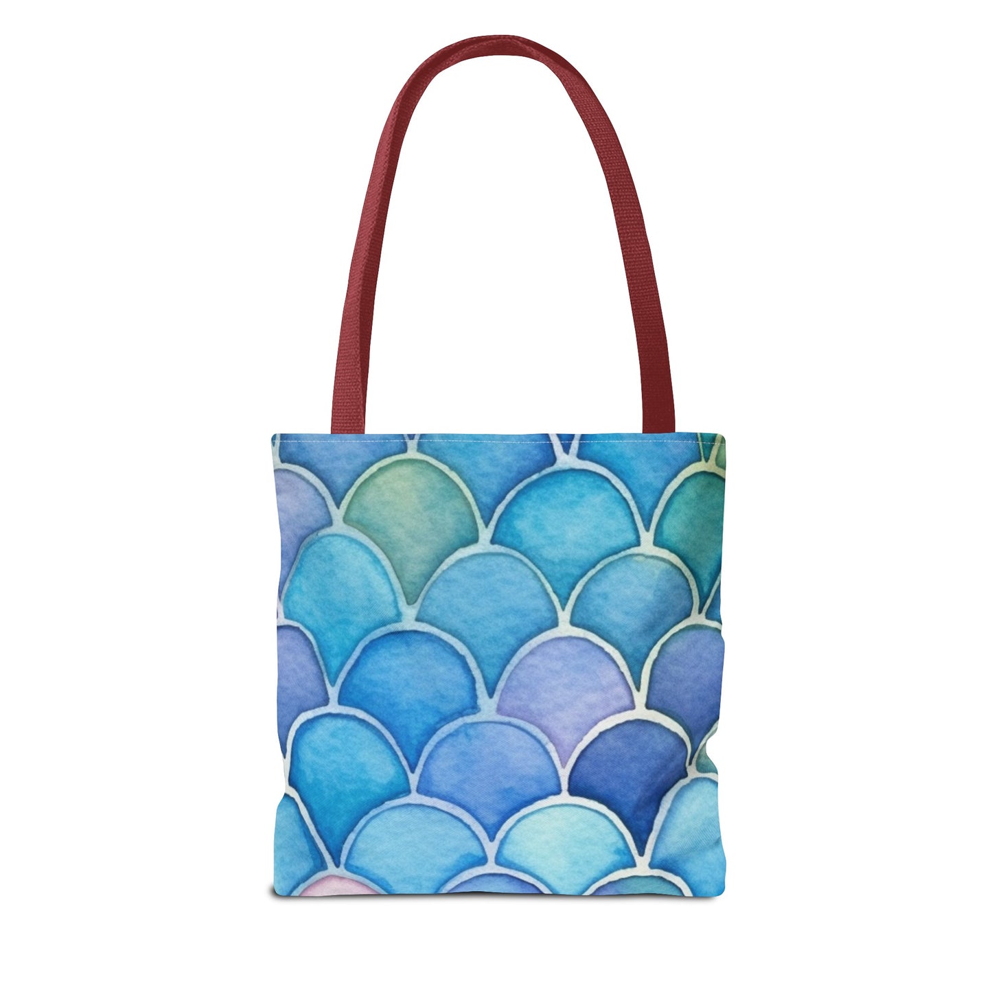 Watercolor Mermaid Tote Bag