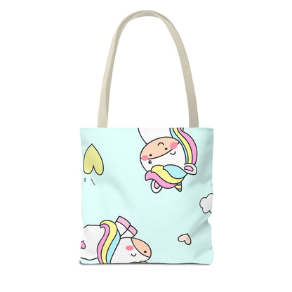 Cute Chibi Unicorn Tote Bag