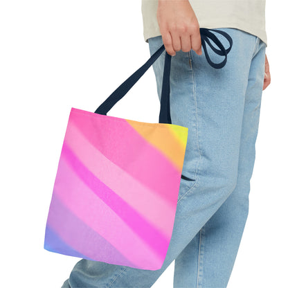 Blurred Rainbow Sectrum Tote Bag