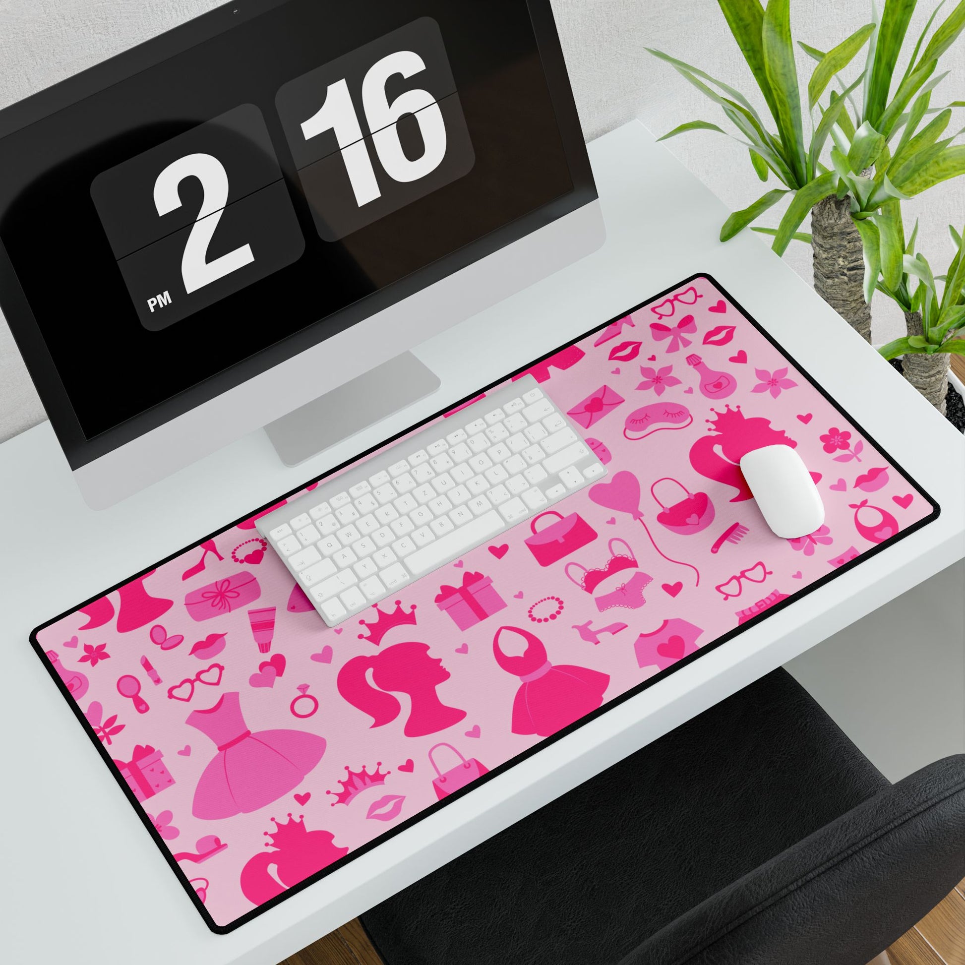 Pretty in Pink Desk Mat