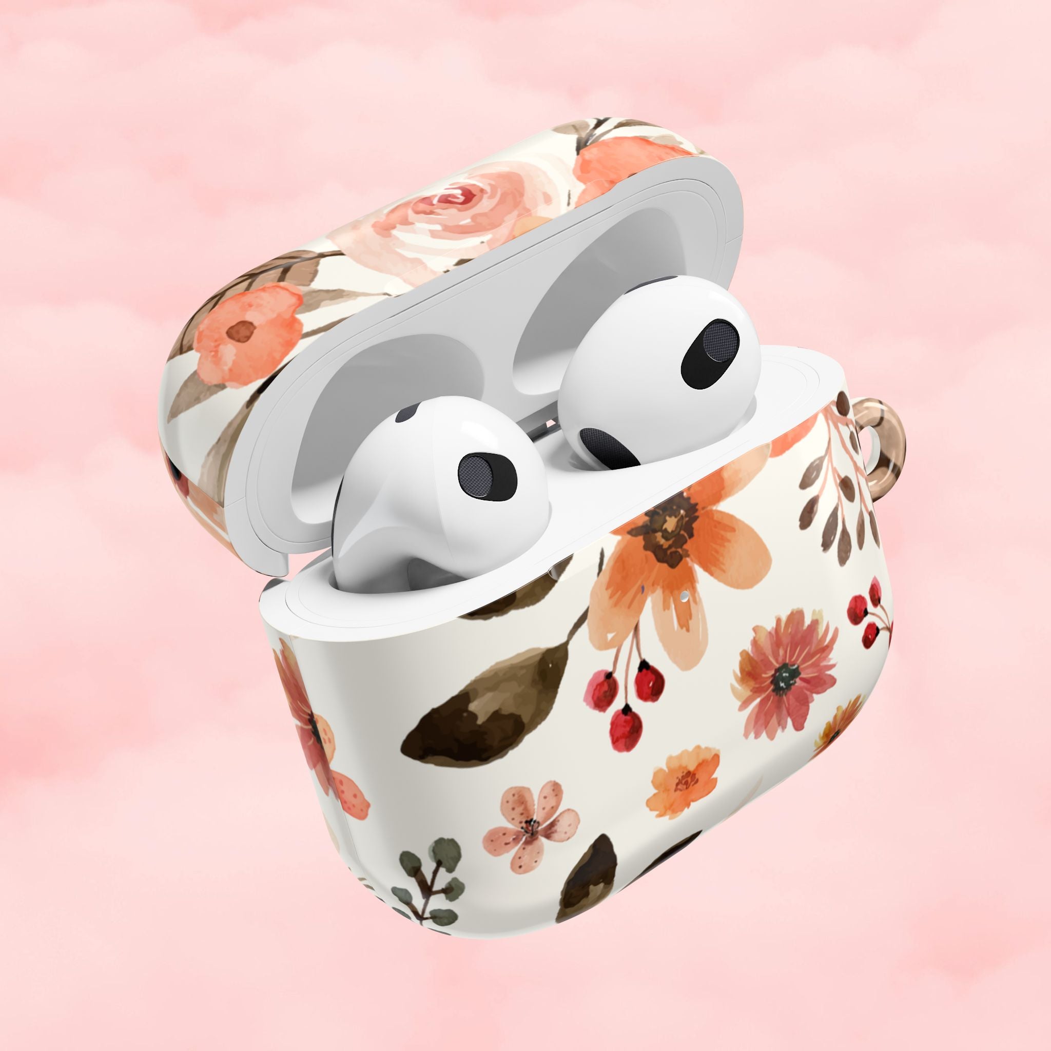 Cozy Fall Floral AirPod Case