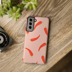 Caliente Chile Pepper Phone Case (Apple & Android) - Pink Sweetheart