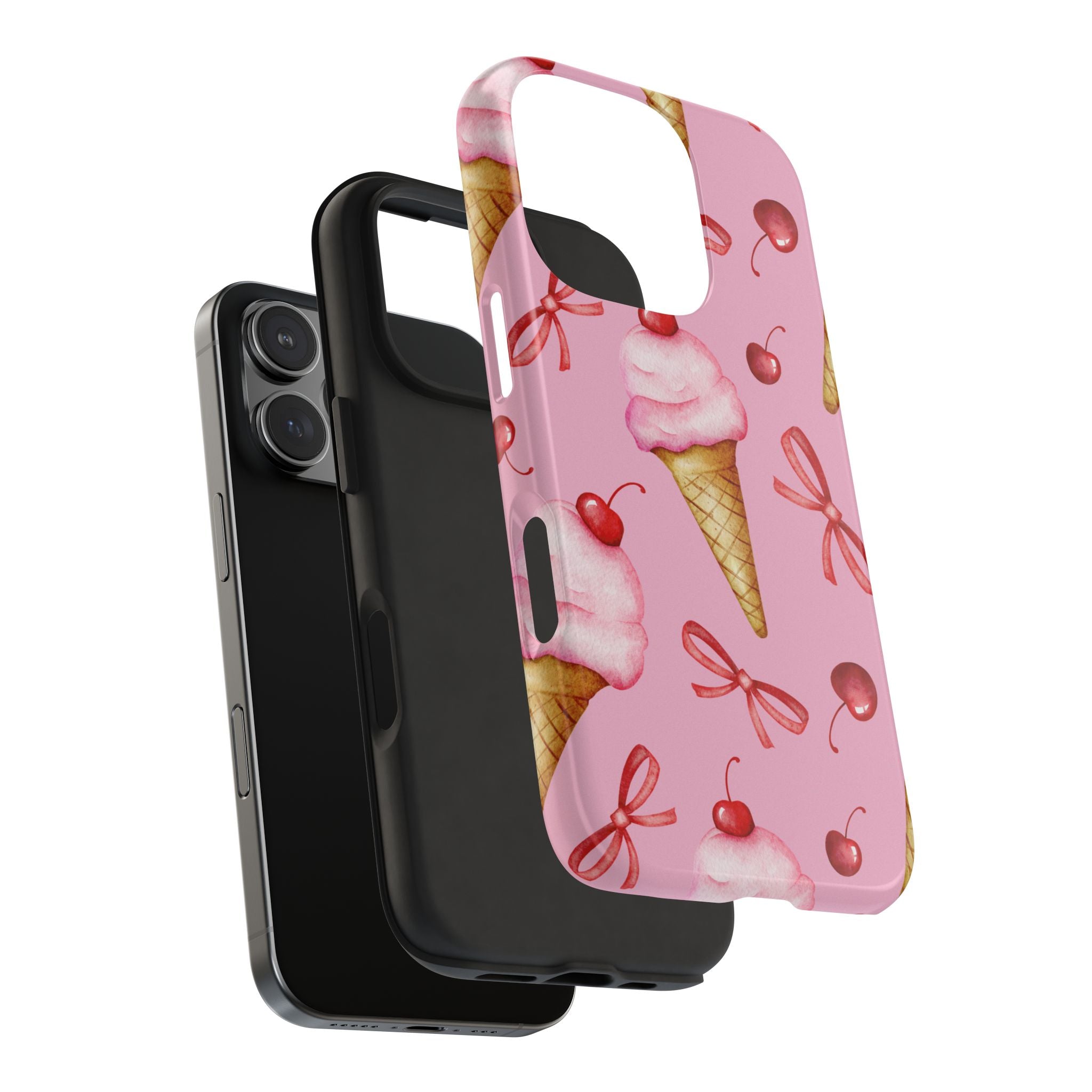 Cherry on Top Ice Cream Phone Case (Apple & Android)