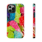 Rock Candy Phone Case (Apple & Android) - Pink Sweetheart