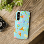 Ice Cream Festival Phone Case (Apple & Android) - Pink Sweetheart