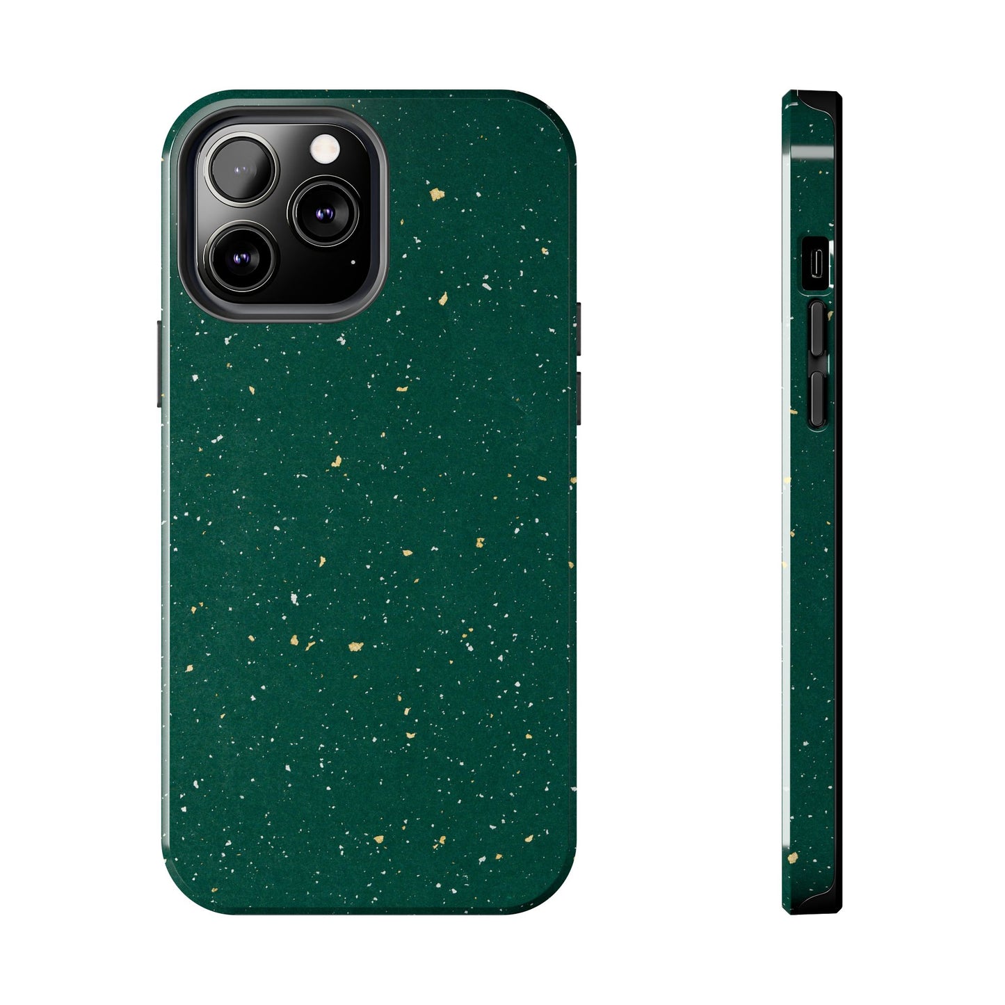 Emerald Gold Flecked Phone Case