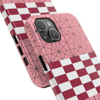 Geometric Kimono Tough Phone Case (Apple & Android) - Pink Sweetheart