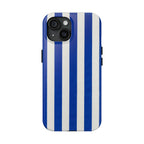 Blue & White Stripes Phone Case (Apple & Android)