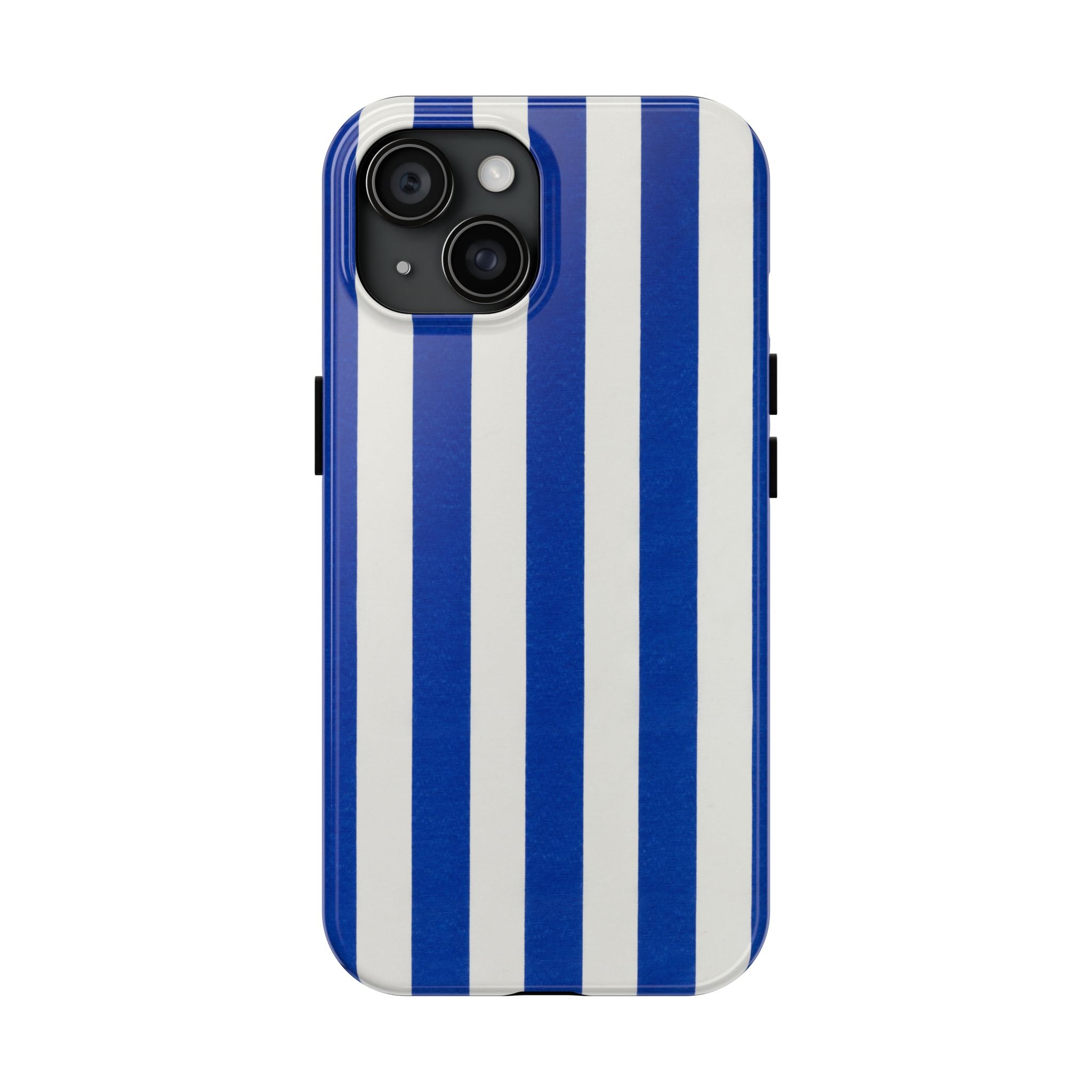 Blue & White Stripes Phone Case (Apple & Android)