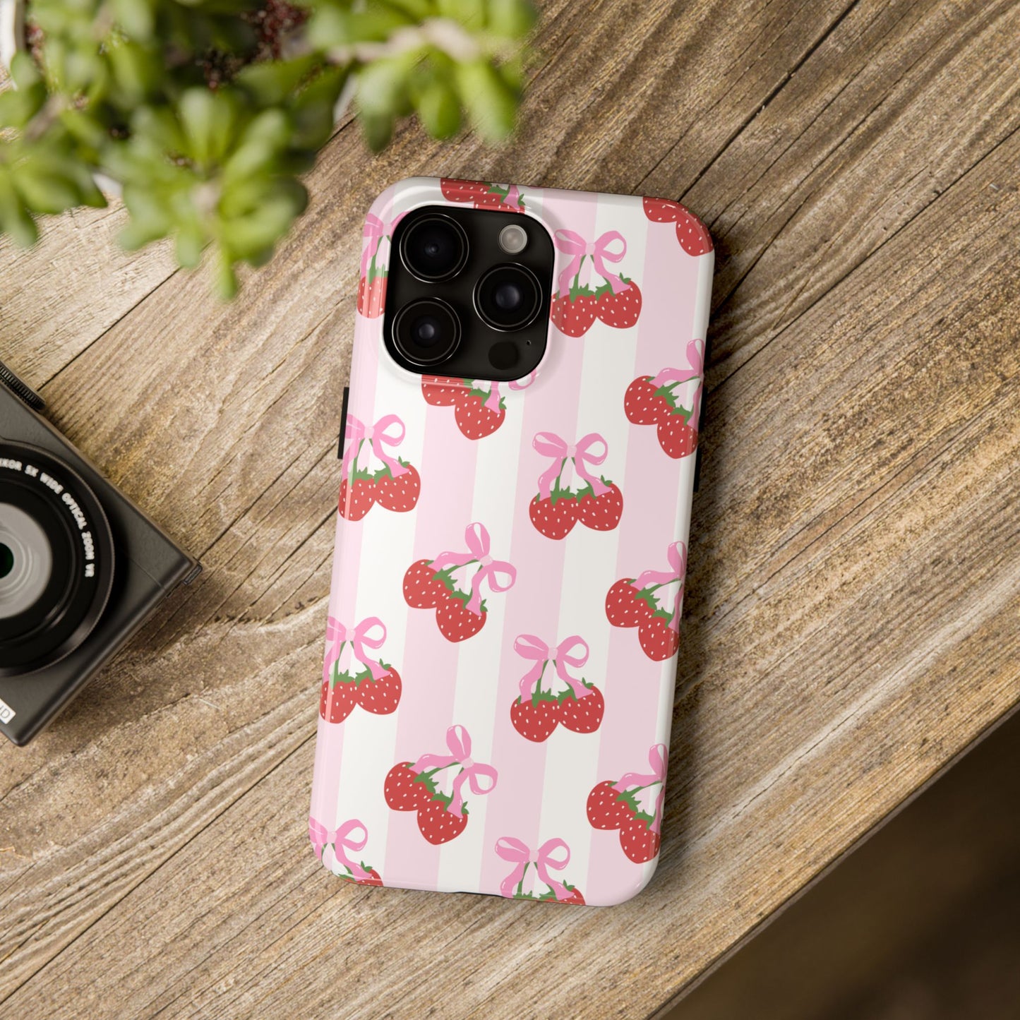 Strawberry Cherries Phone Case