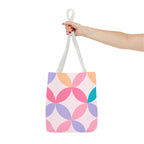 Pastel Geometric Tote Bag
