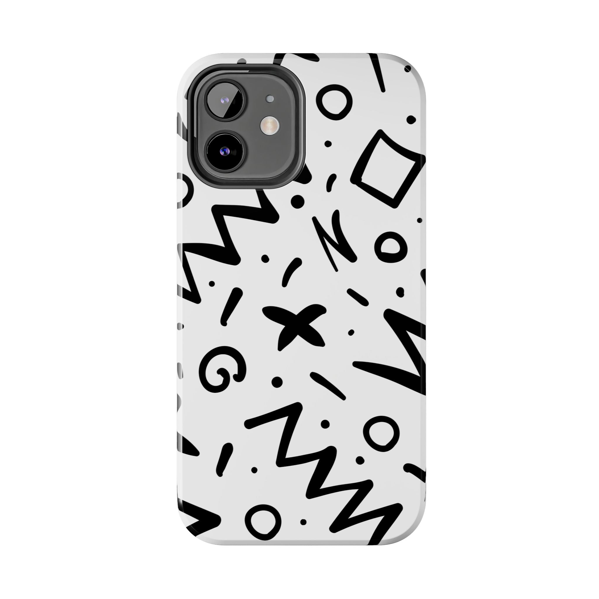 Abstract Memphis Pattern Phone Case (Apple & Android)