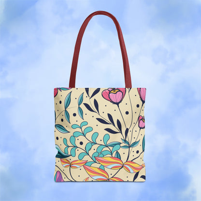 Florals in Spring Tote Bag