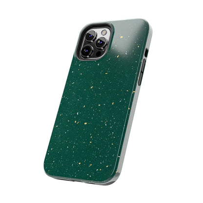 Emerald Gold Flecked Phone Case