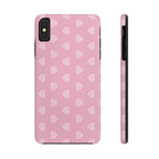 Infinite Pink Hearts Phone Case (Apple & Android)