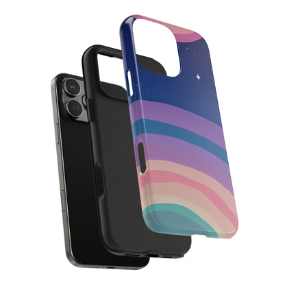 Midnight Rainbows Phone Case