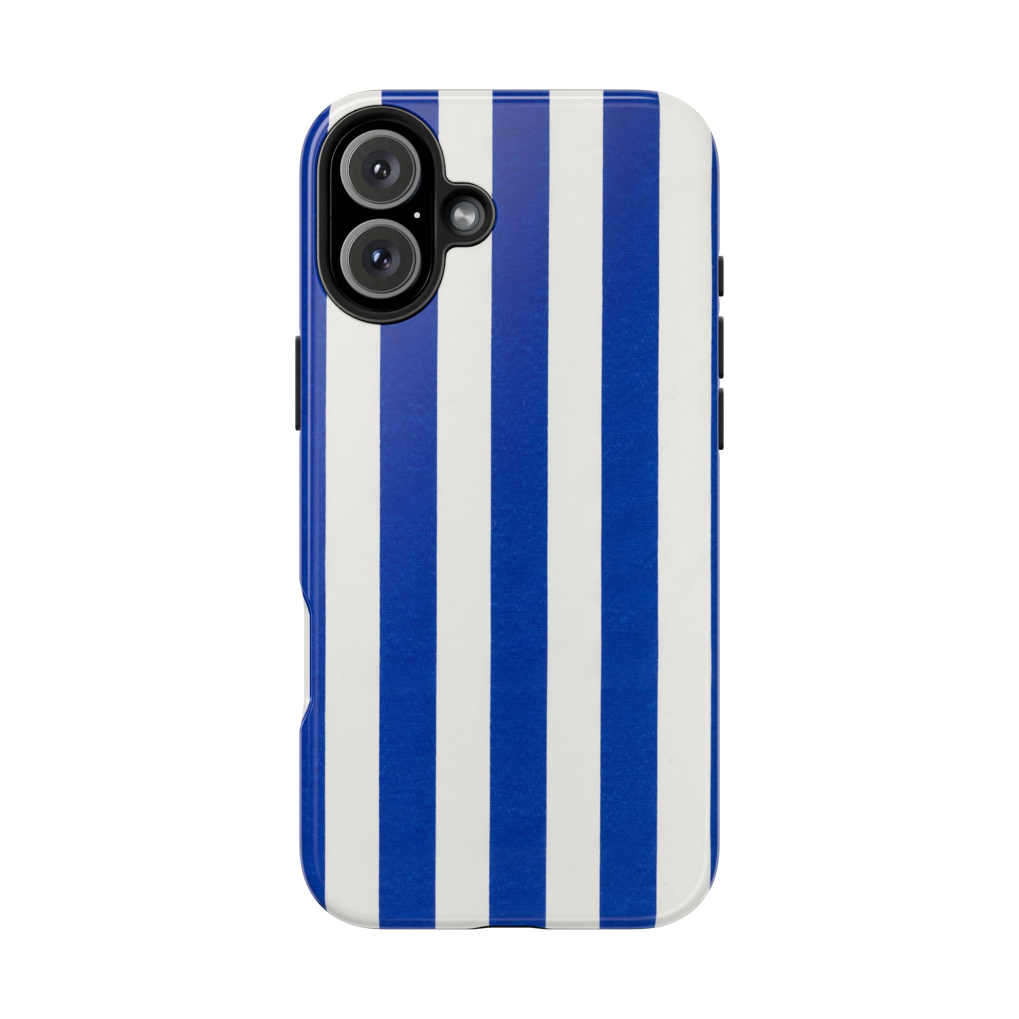 Blue & White Stripes Phone Case (Apple & Android)
