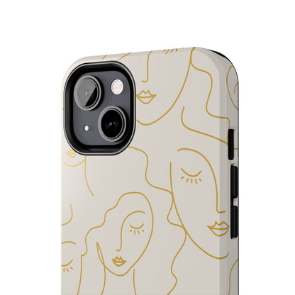 Minimalist Woman Phone Case