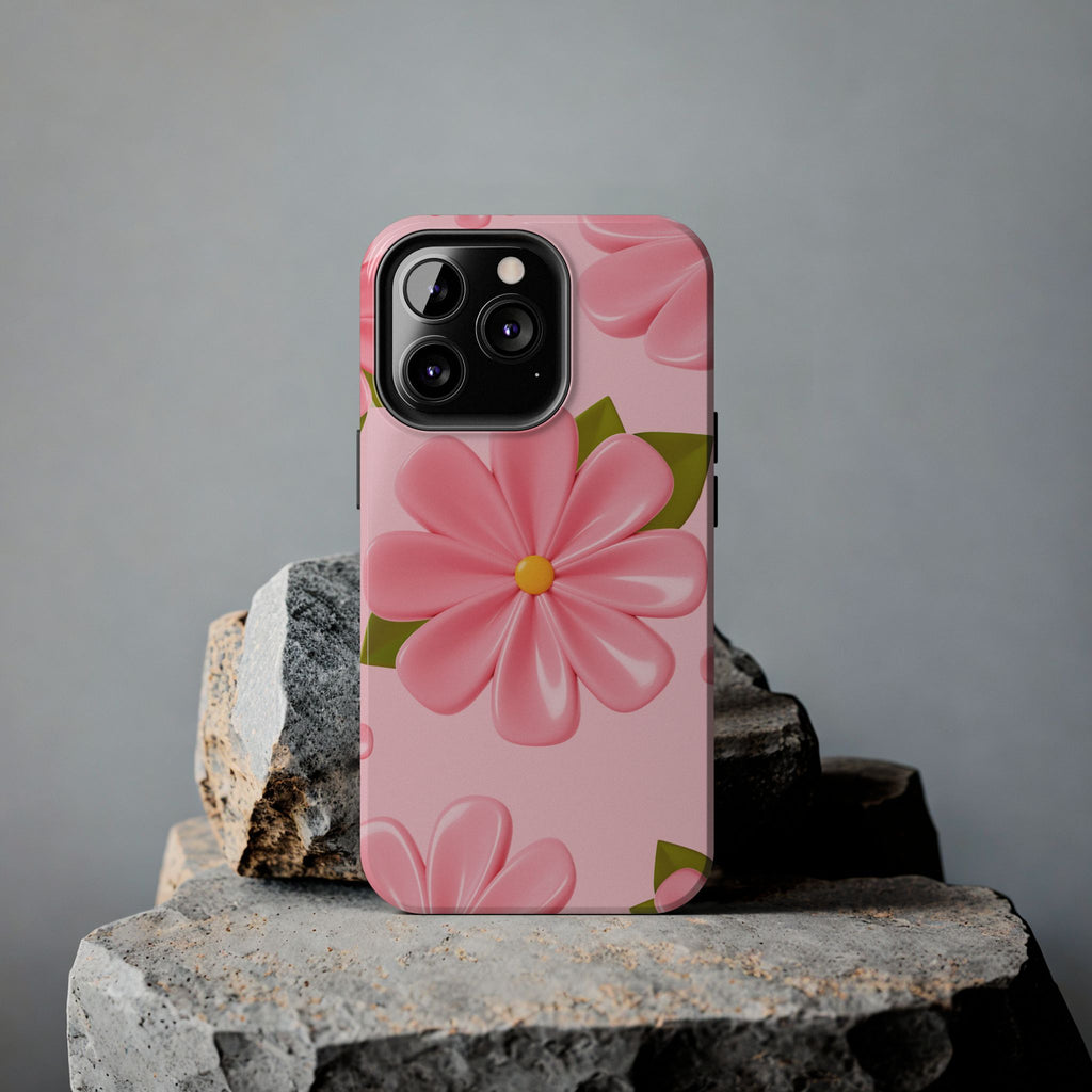 Pink Petal Flower Phone Case (Apple & Android)