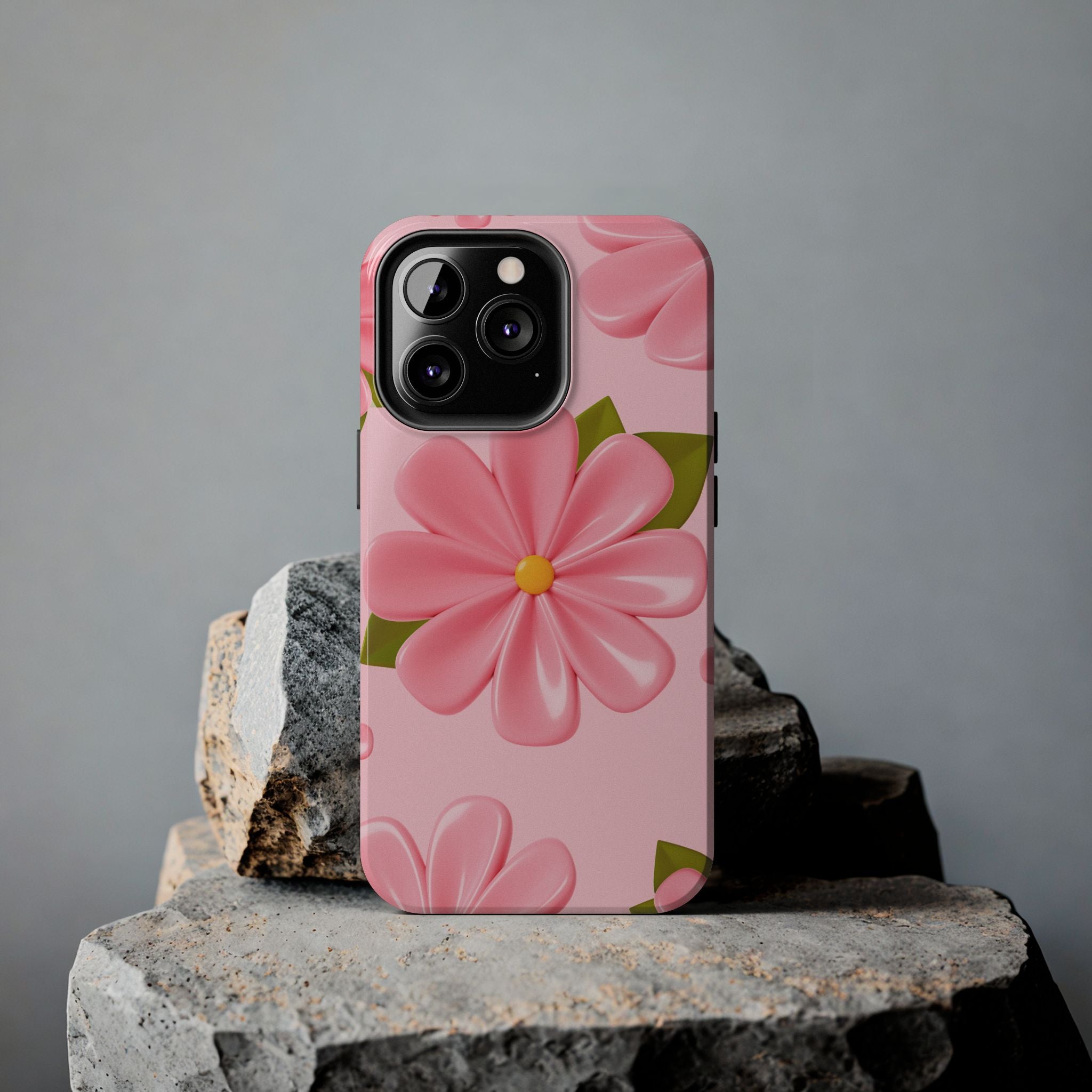 Pink Petal Flower Phone Case (Apple & Android)