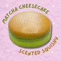 Matcha Cheesecake Jumbo Scented Squishy - Pink Sweetheart