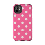 Pink Polka Dot Phone Case (Apple & Android)