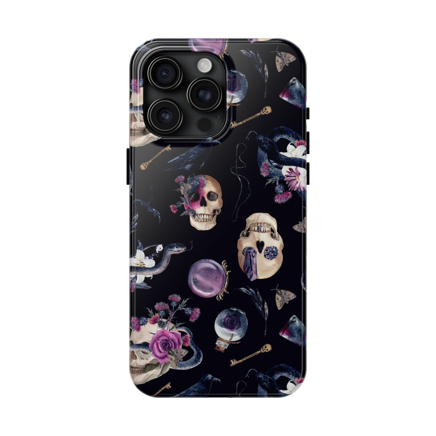 Gothic Witch Spells Phone Case