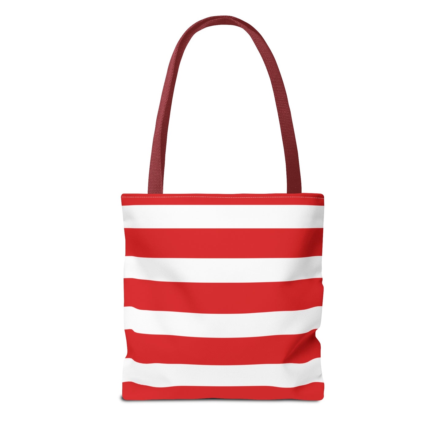 Red & White Peppermint Tote Bag