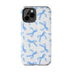 Lacey Baby Blue Ribbons Phone Case (Apple & Android)