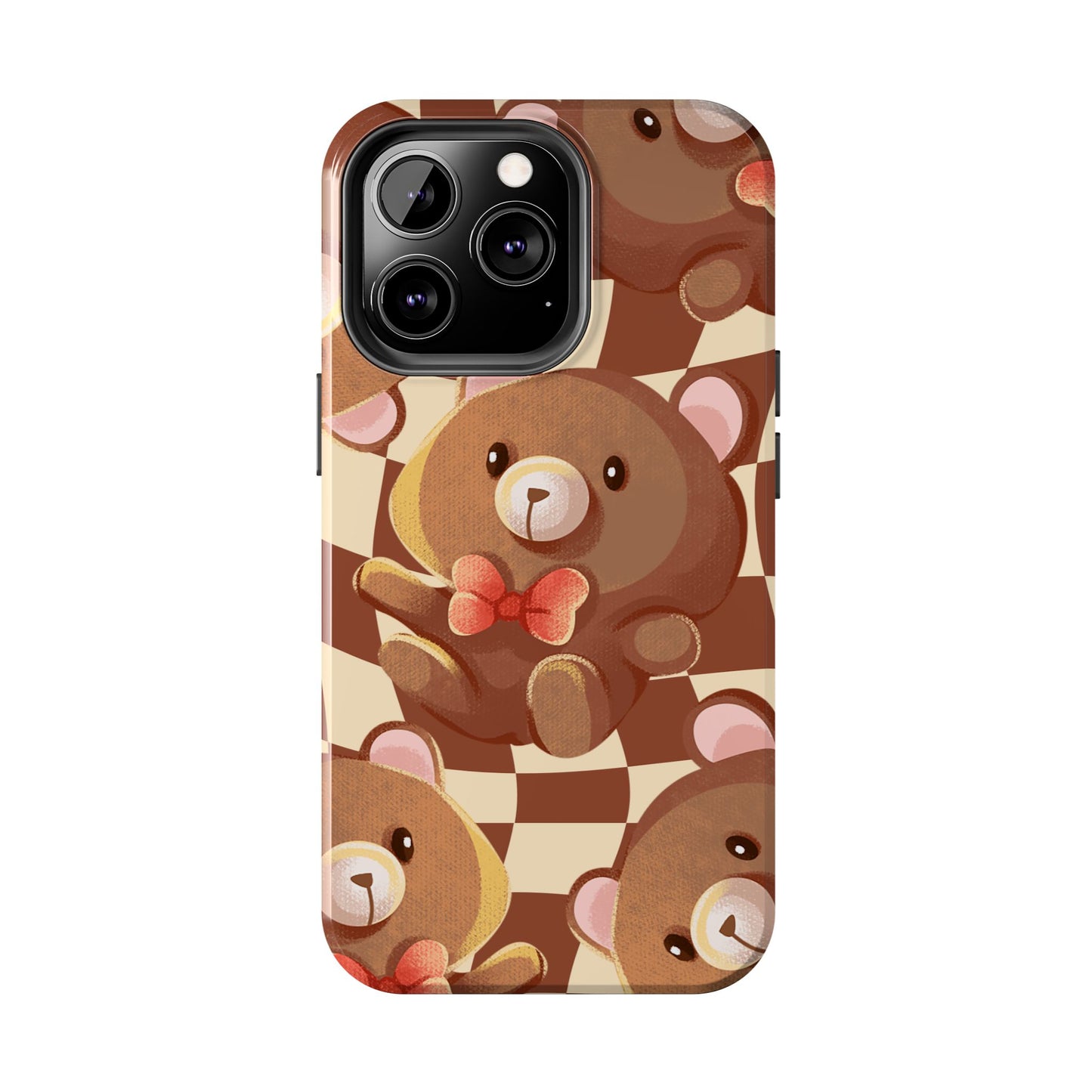 Retro Brown Bear Phone Case