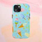 Ice Cream Festival Phone Case (Apple & Android) - Pink Sweetheart