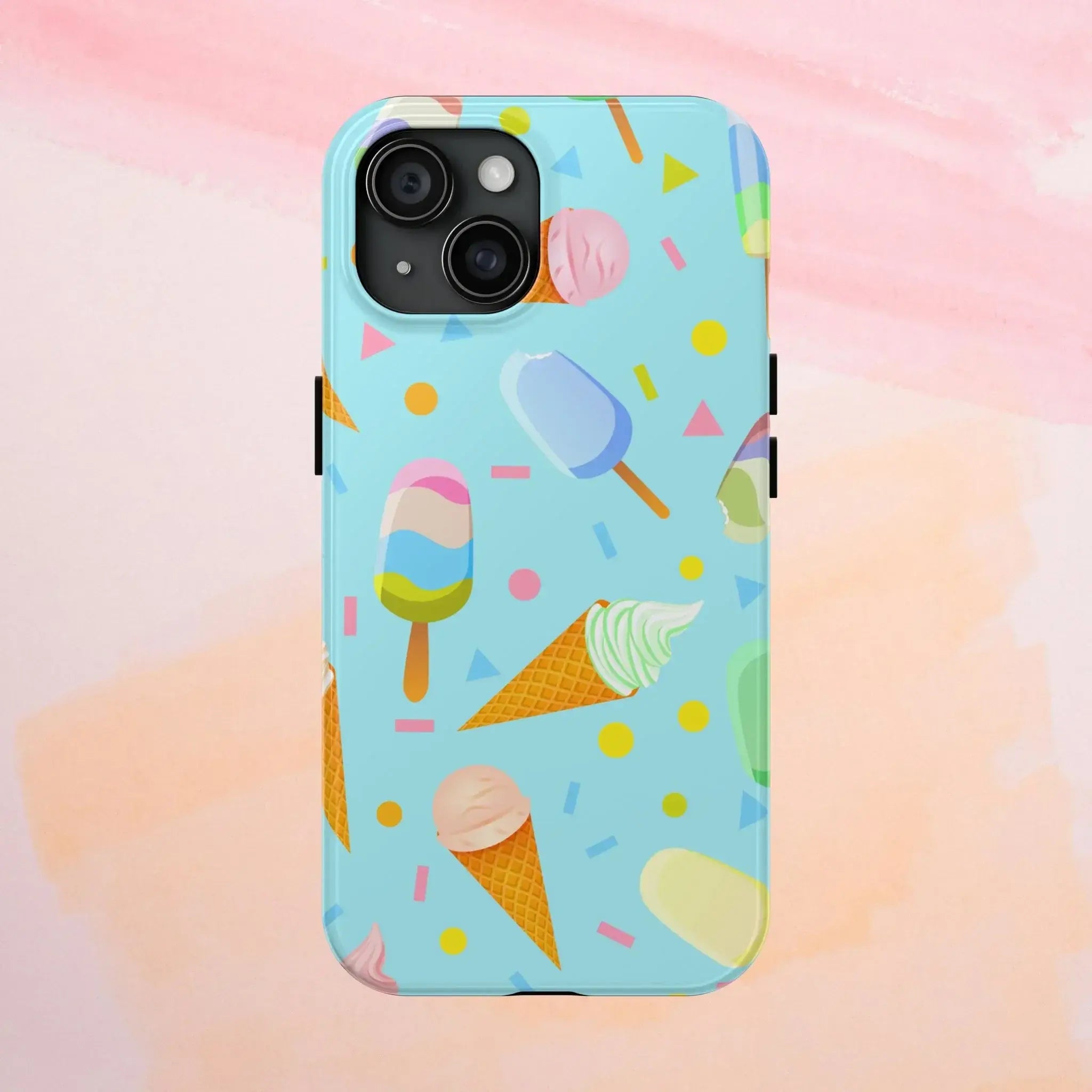 Ice Cream Festival Phone Case (Apple & Android) - Pink Sweetheart