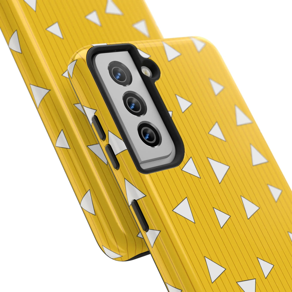 Triangle Thunder Kimono Tough Phone Case (Apple & Android) - Pink Sweetheart