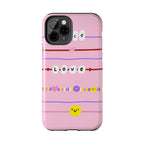 Bestie Bracelets Phone Case (Apple & Android) - Pink Sweetheart