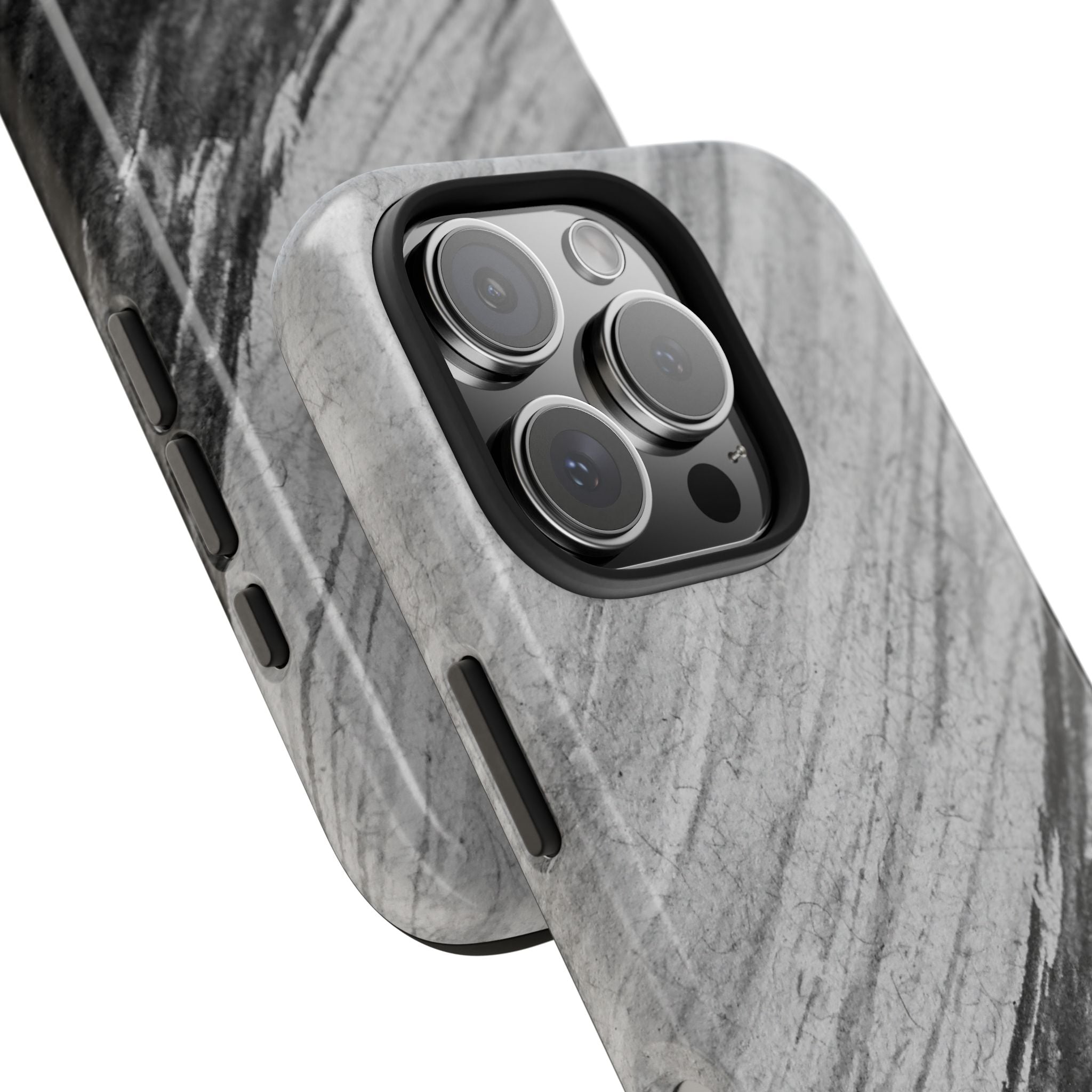 Black & Gray Phone Case (Apple & Android)
