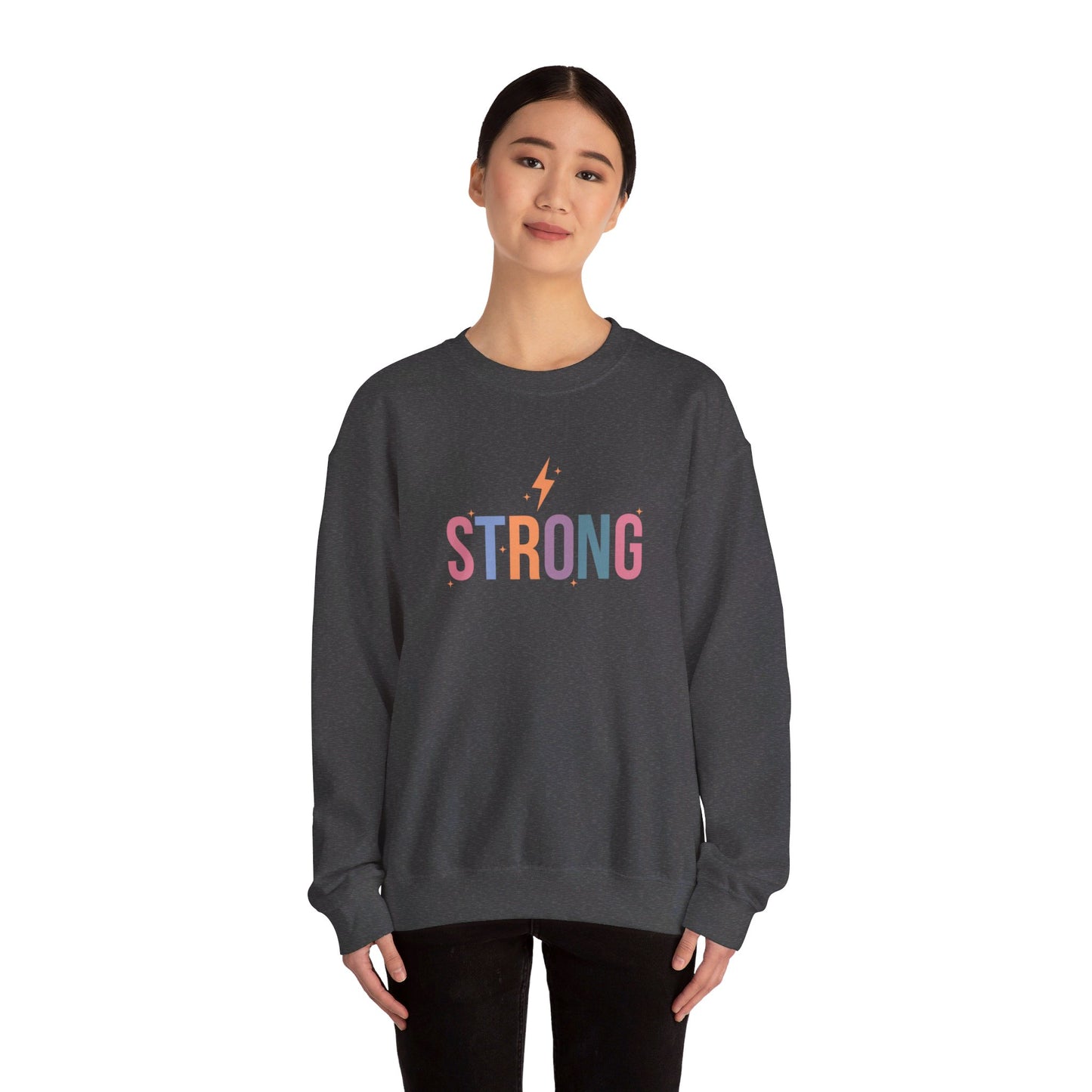 "Strong" Heavy Blend™ Crewneck Sweatshirt