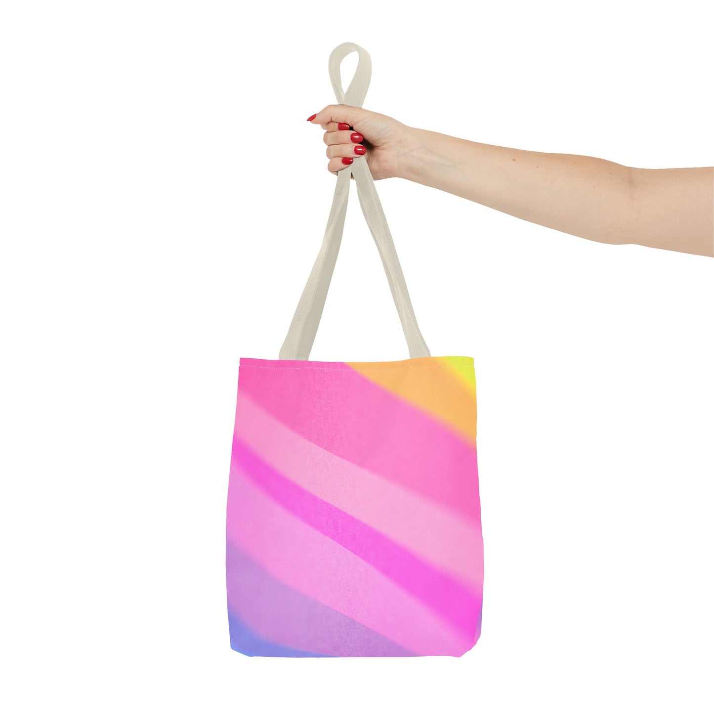 Blurred Rainbow Sectrum Tote Bag