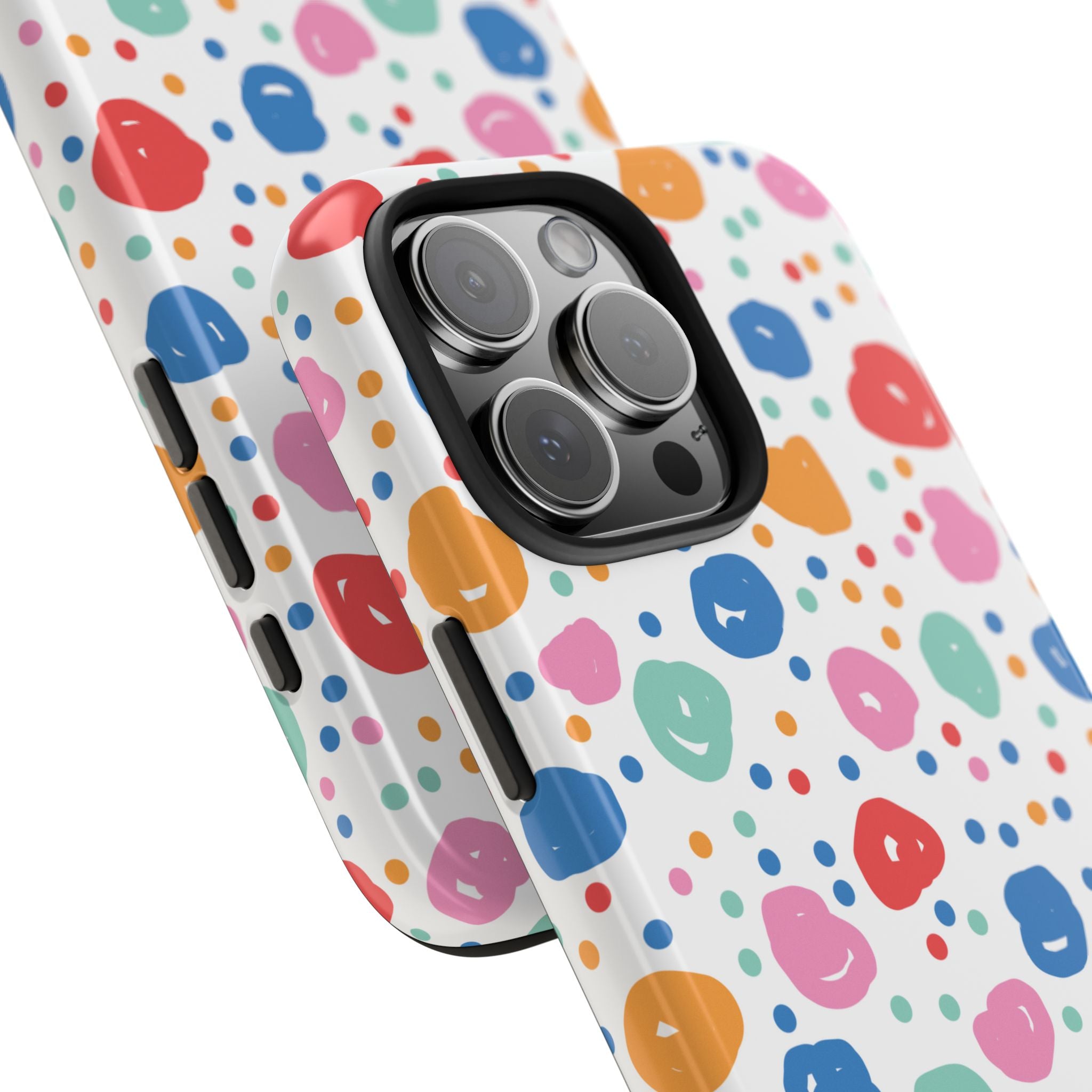 Seamless Hand Drawn Polka Phone Case (Apple & Android)