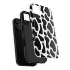 Spotted Animal Print Phone Case (Apple & Android) - Pink Sweetheart