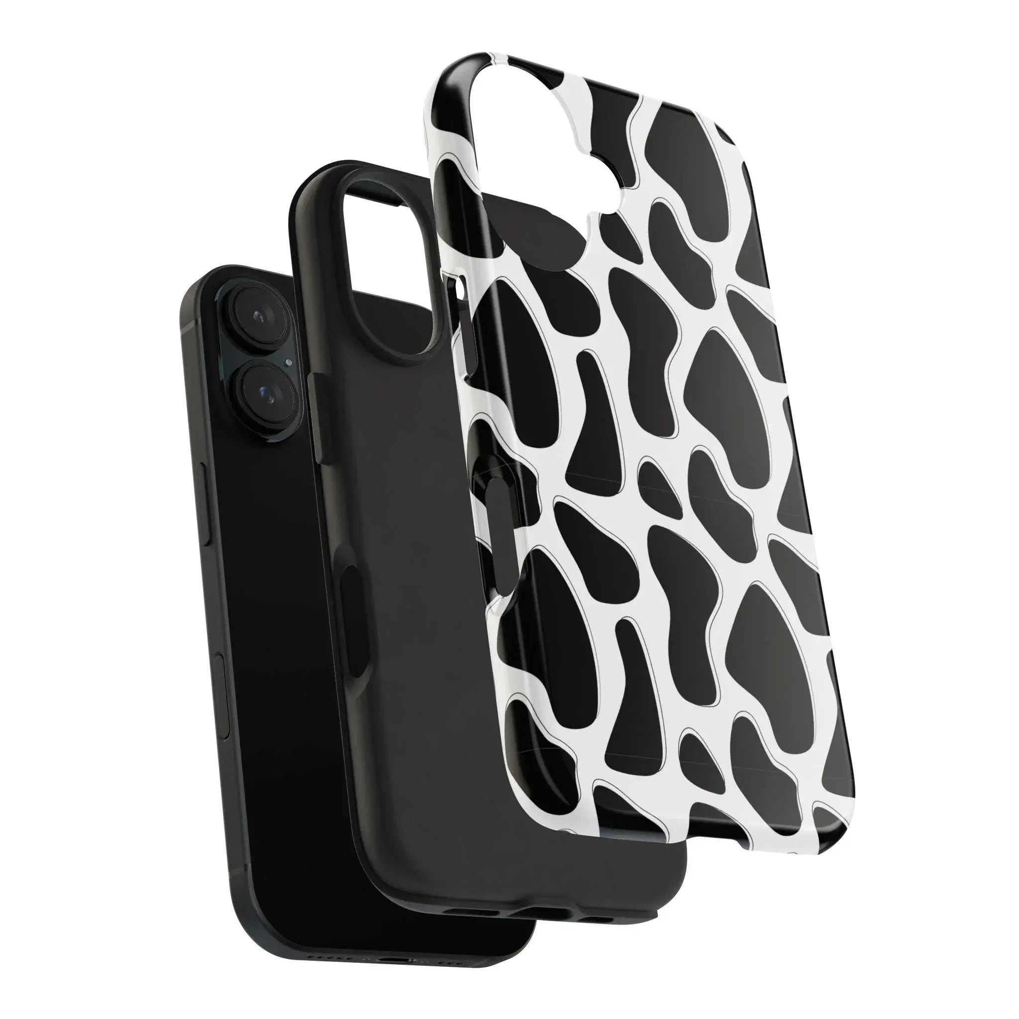 Spotted Animal Print Phone Case (Apple & Android) - Pink Sweetheart