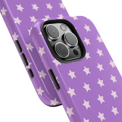 Purple Star Power Phone Case