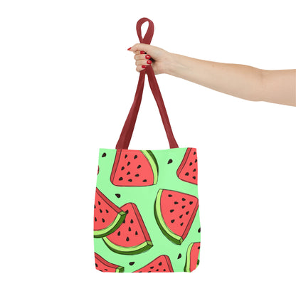 Cartoon Watermelon Tote Bag